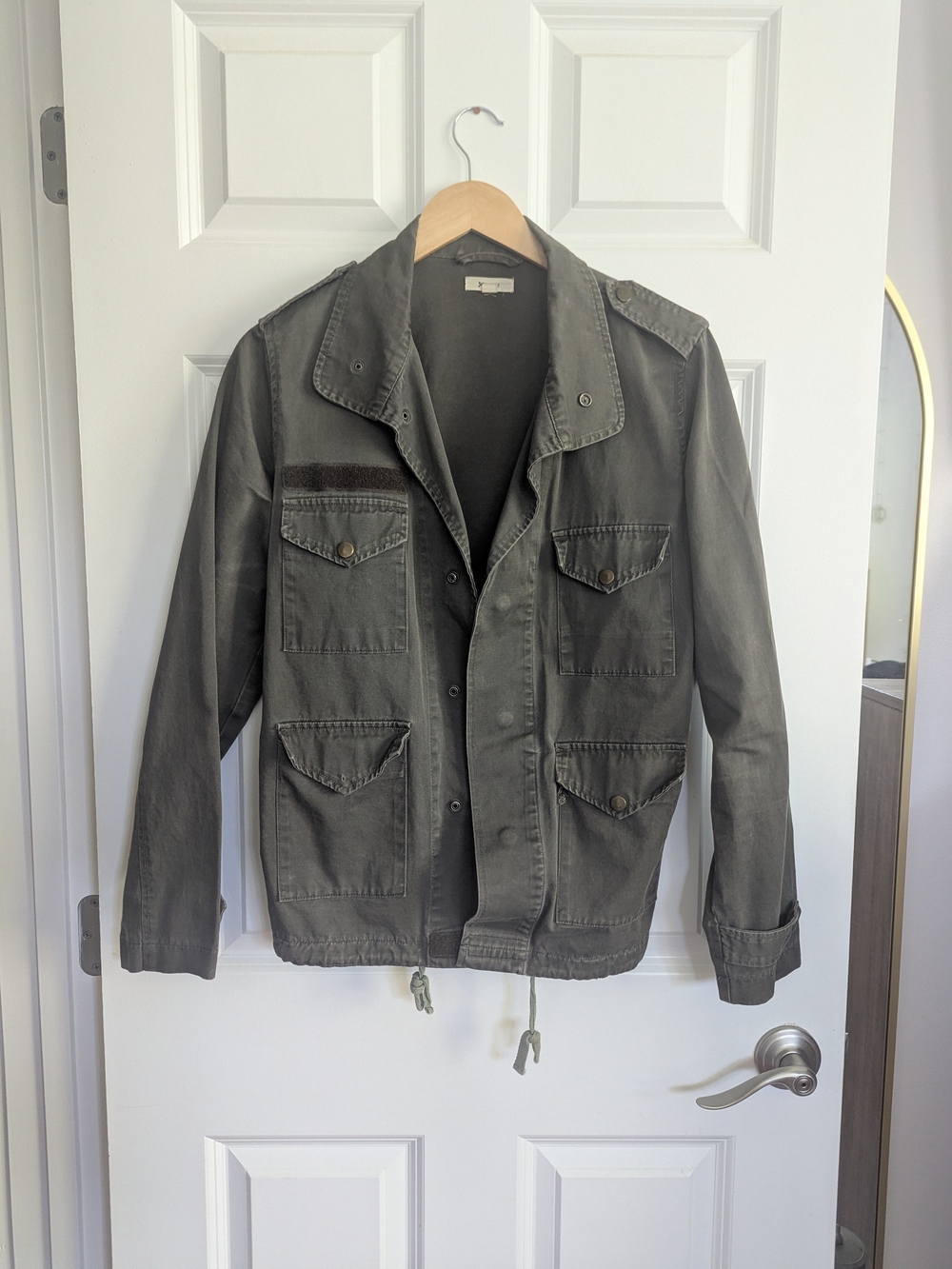 Everly Women's Utility Jacket in Gray